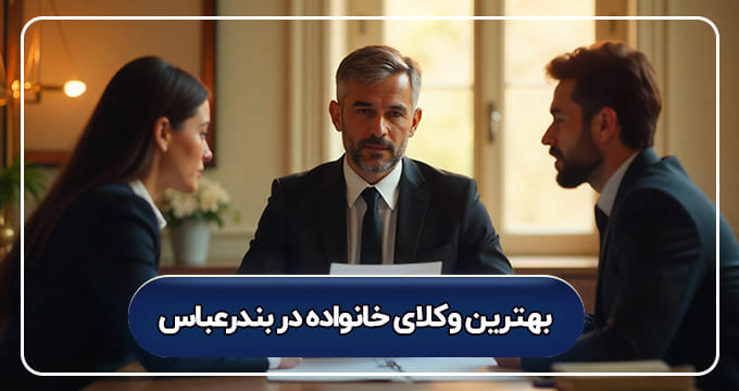 بهترین وکیل خانواده در بندرعباس