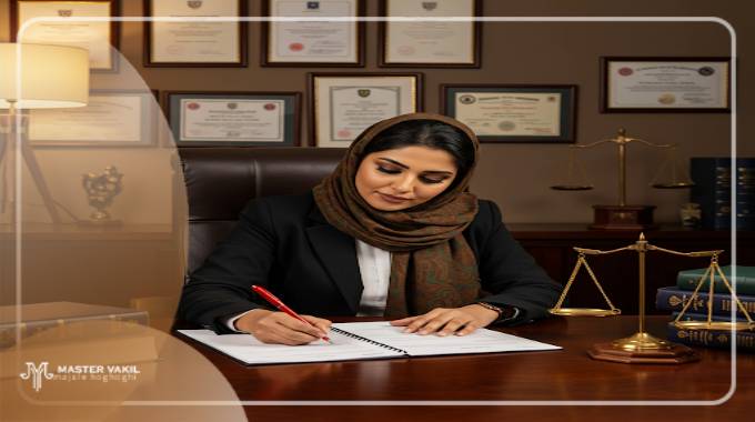 بهترین وکیل خانم در قزوین