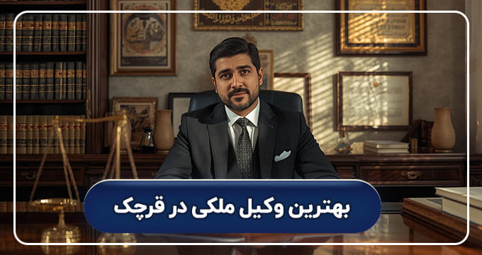 بهترین وکیل ملکی در قرچک
