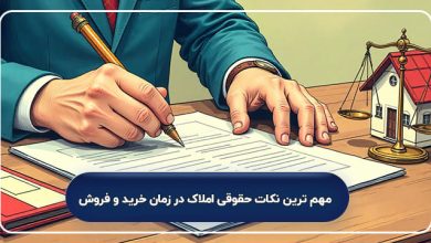 مهم‌ترین نکات حقوقی املاک در زمان خرید و فروش هر نوع ملک
