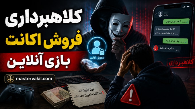 کلاهبرداری فروش اکانت بازی آنلاین